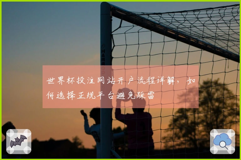 世界杯投注网站开户流程详解，如何选择正规平台避免踩雷